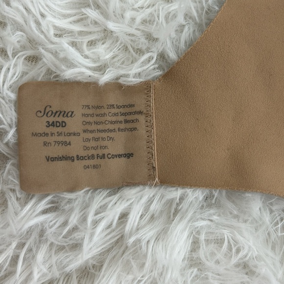 Nude Soma Bra - Picture 4 of 5